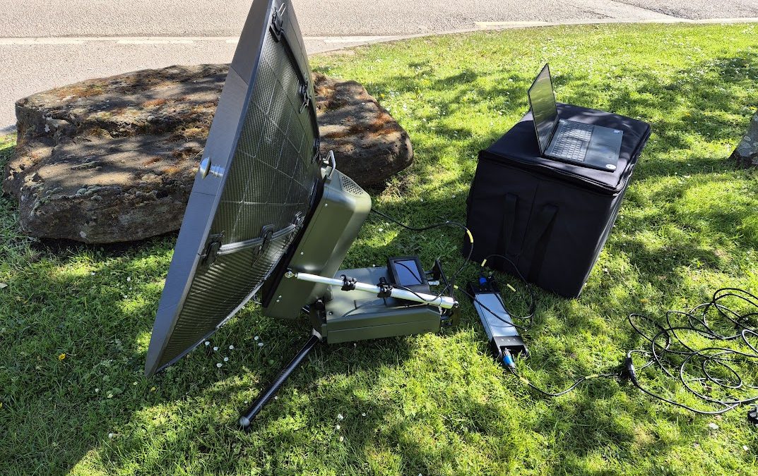 Multi-Band Flyaway Terminal with integrated COMTECH HEIGHTS platform for UME